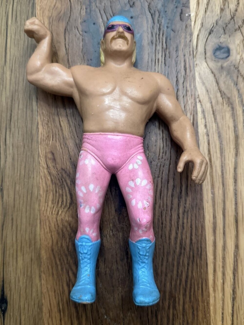 Vintage 1986 Hulk Hogan Play Figure Titan Sports